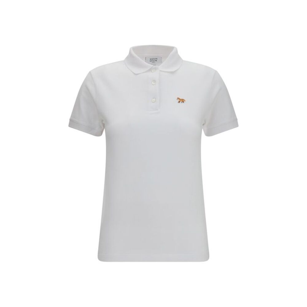 Maison Kitsuné Women Baby Fox Cotton Piqué Polo